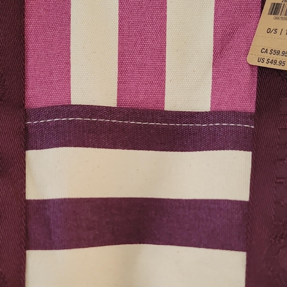 Pink By Victoria's Secret Chic Striped Tote Bag - Picture 5 of 10